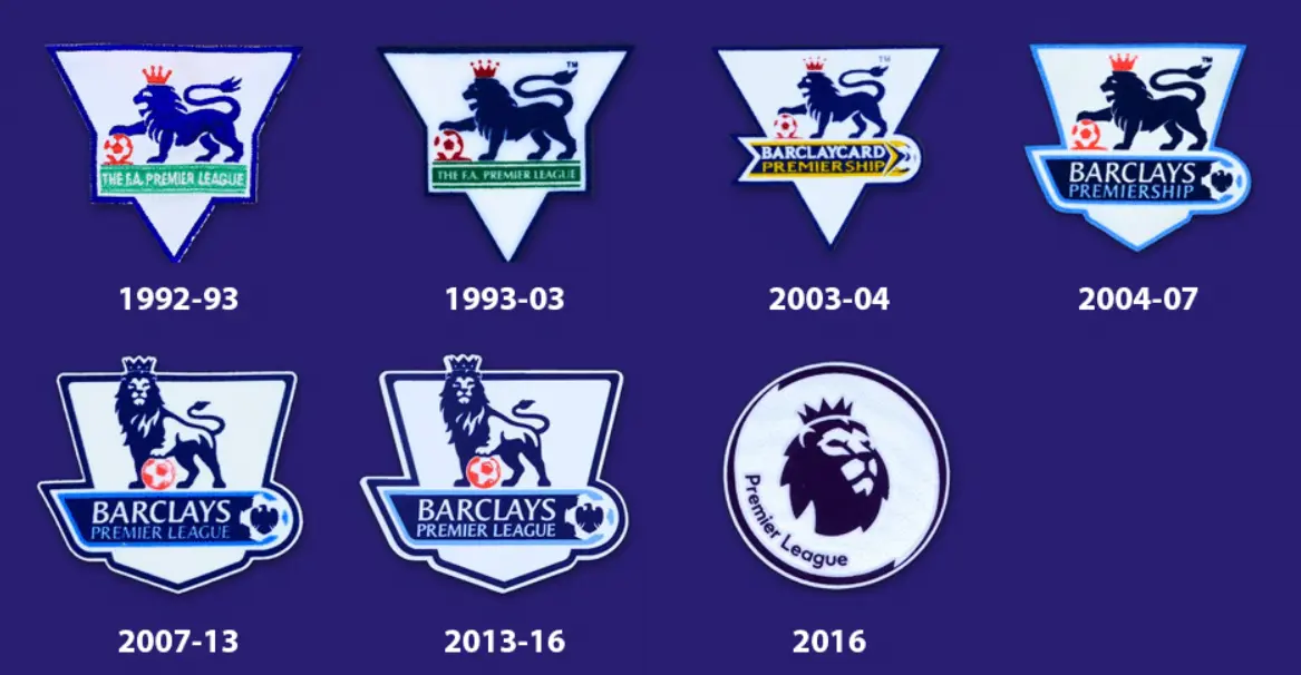 EPL Logo evolution